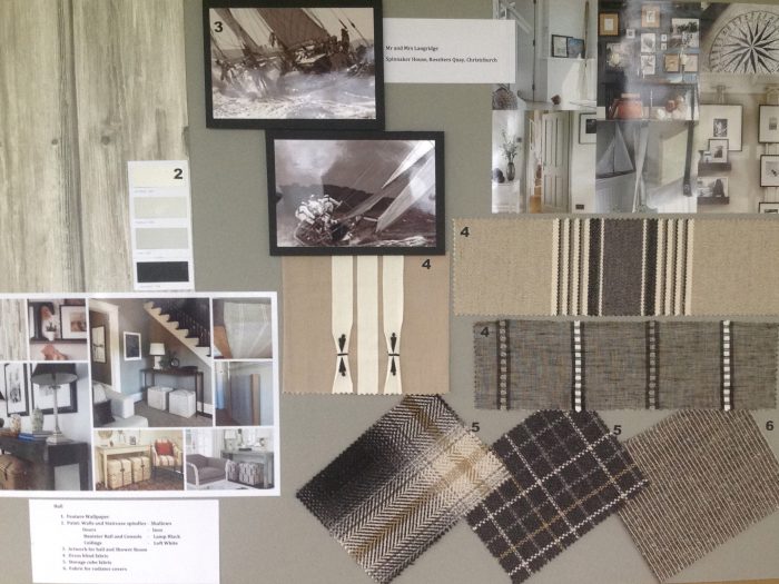 Another moodboard created for a client